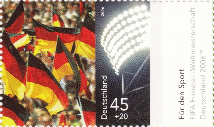 Briefmarke - Fussball Weltmeisterschaft - Briefmarkenblock - Deutschland 2006, FIFA postfrisch