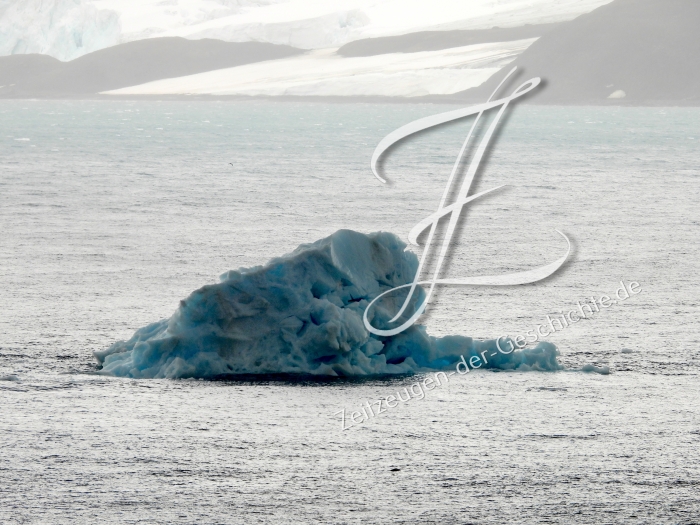 Eisblock vor Admiralty Bay Antarktis, 2020 V2