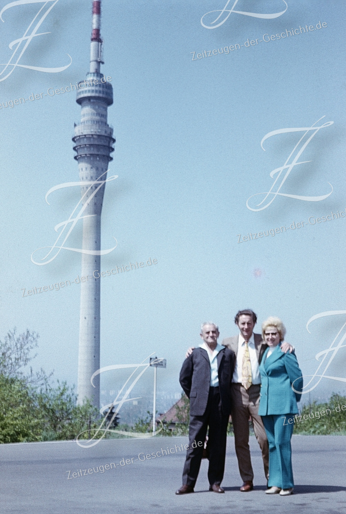 Fernsehturm in Dresden, 1970