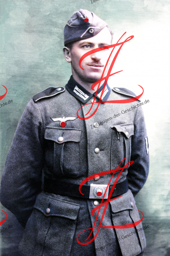 Porträt Wehrmachtssoldat Uniform, 1941