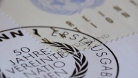 Briefmarke - Ersttagsbrief - 50 Jahre Vereinte Nationen, 1995 - Hochwertiger Sonderstempel sehr guter Zustand