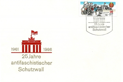 „Antifaschistischer Schutzwall“ war ein Propagandabegriff der DDR für die Berliner Mauer