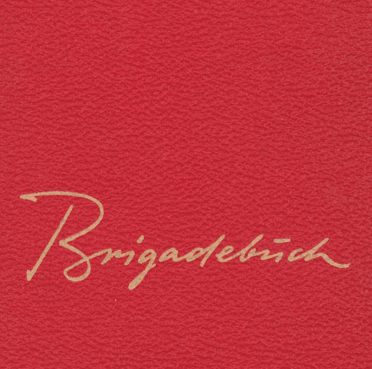 Brigadebuch von 1977 bis 1980