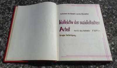 Brigadebuch von 1973 bis 1976