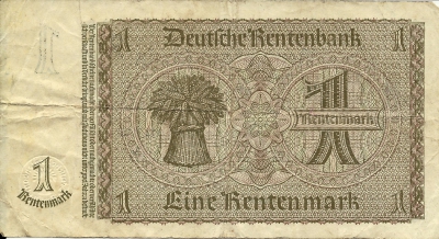 Eine Rentenmark, 1937
