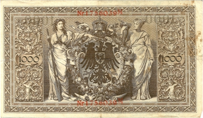 1000 Mark, 1910