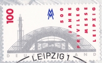 Briefmarke - 500 Jahre Messeprivileg Leipzig - Philatelie - von 1497 bis 1997 mit Sonderbriefmarken und Stempel Historisch