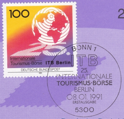 25. Internationale Tourismus-Börse ITB Berlin - Philatelie
