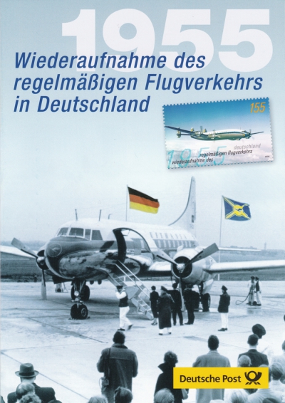 50Jahre Wiederaufnahme des regelmäßigen Flugverkehrs in Deutschland