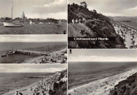 Vorderansicht - Ostseebad Rerik, Am Salzhaff und Strand, 1970 - Alte Postkarte ungelaufen