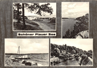 Vorderansicht - Schöner Plauer See, Postkarte 1968 - Echt Foto ungelaufen und unbeschrieben