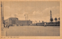 Vorderansicht - Zwickau - Hauptbahnhof, 1946 - Ansichtskarte zum Kaufen Echte Fotografie