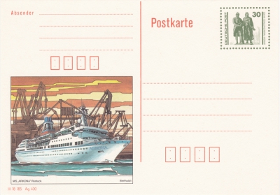 Postkartenserie Bauten und Denkmäler, DDR