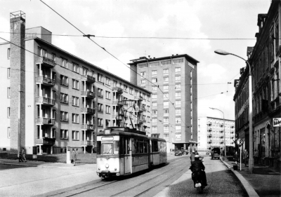 Ansichtskarte Zwickau - Marienthaler Straße, 1971