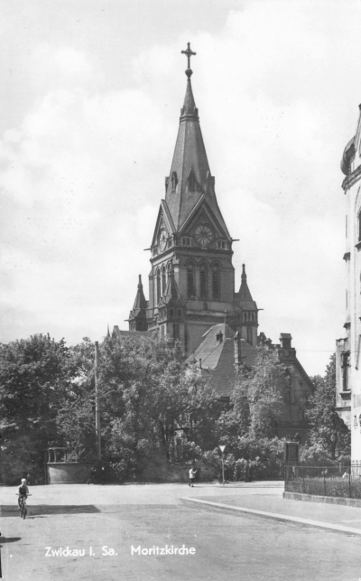 Zwickau - Moritzkirche, 1962
