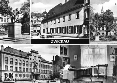 Zwickau - Robert-Schumann-Haus, 1981