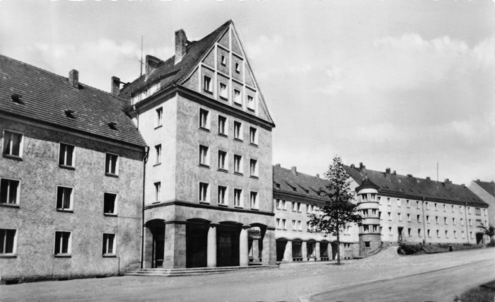 Ansichtskarte der Goethestraße über 60 Jahre alt